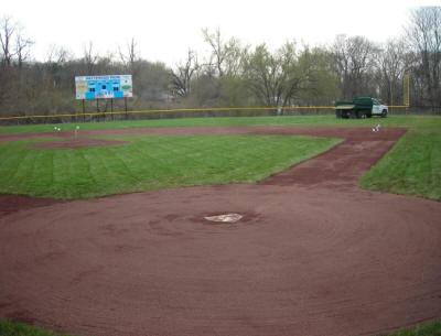 Patterson Park Baseball, Dayton, Ohio turf by the Mercer Group - click to enlarge